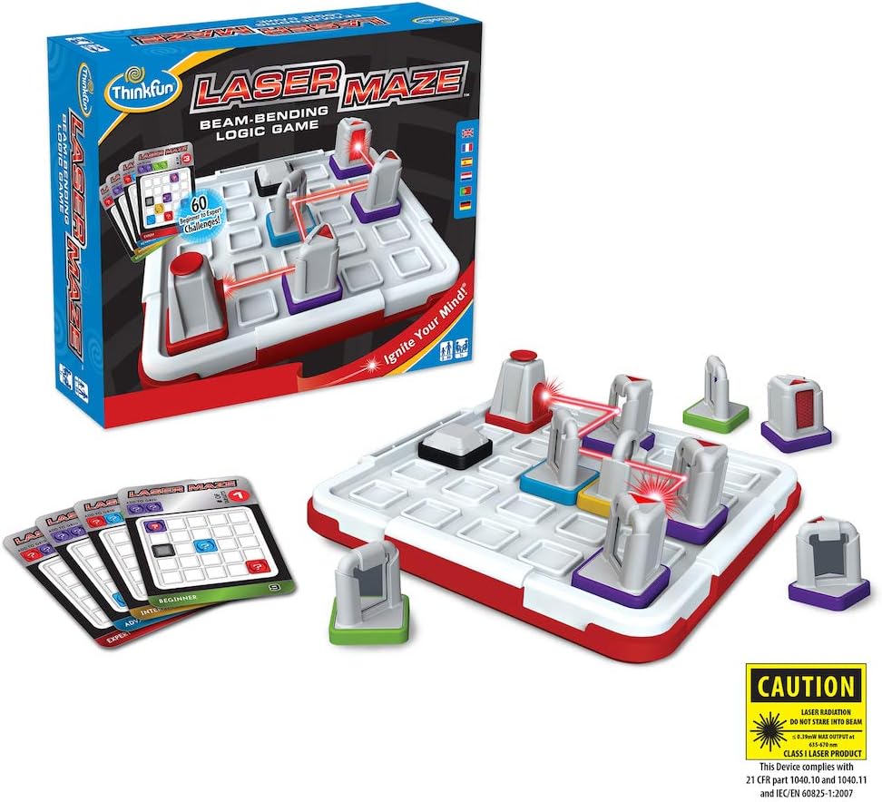 Thinkfun Laser Maze Logic Game - STEM Puzzle Challenge for Kids & Adults