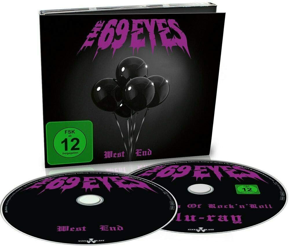 The 69 Eyes - West End (2023) - Limited Edition CD/Blu-Ray Digipack (Region Free) (614492)