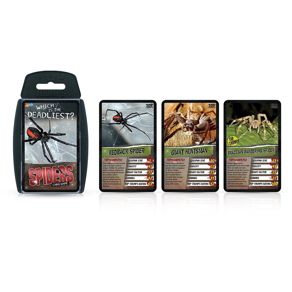 Top Trumps Spiders Classics Card Game - Educational Wildlife Game for Kids Ages 6+ 10