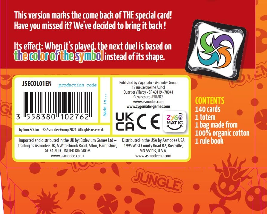 Zygomatic Jungle Speed Collector Card Game (Eco Pack) 5