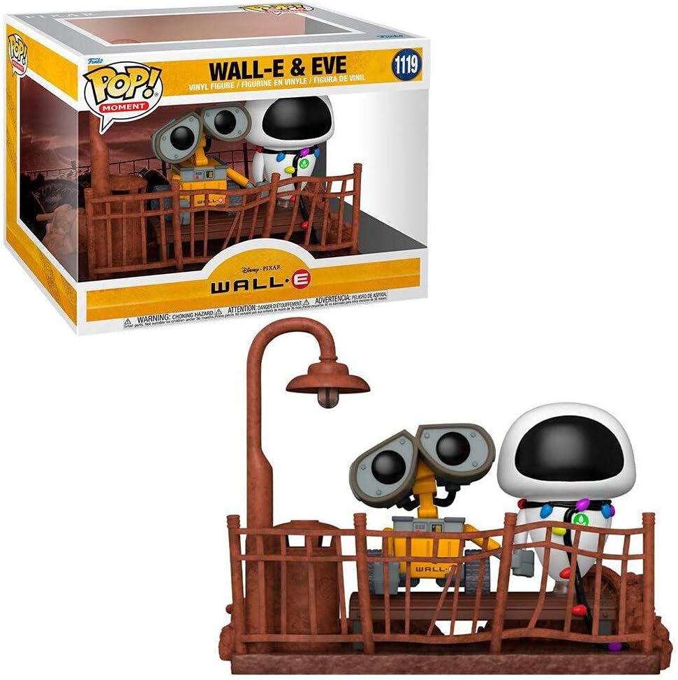 Funko Pop! Moments - Wall-E & Eve Vinyl Figure (57653)