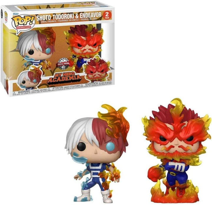 Funko Pop! Animation My Hero Academia - Todoroki & Endeavor Vinyl Figure 2-Pack Special Edition (64993)