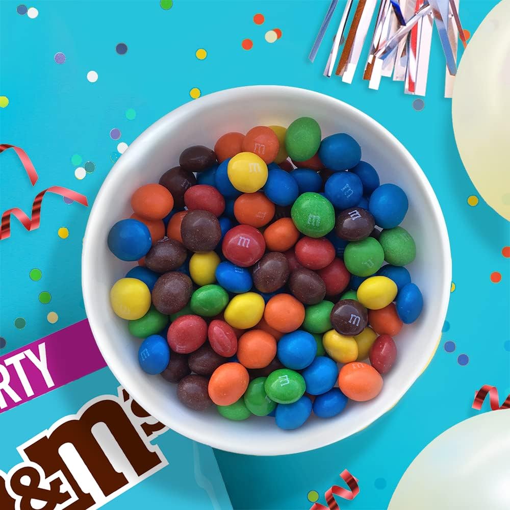 M&M's Salted Caramel & Milk Chocolate Party Bulk Bag - 800g Chocolate Snack Gift 6