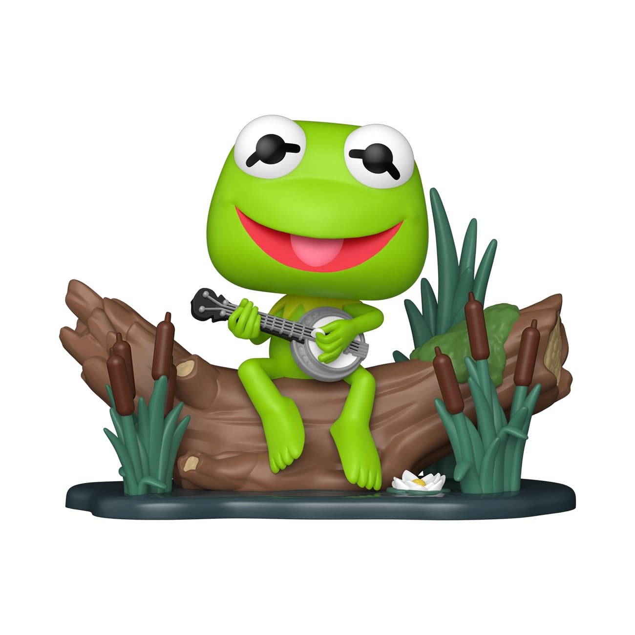Funko Pop! Deluxe Kermit the Frog With Banjo - The Muppets Collectible Figure | Vinyl | 3.75 in 3