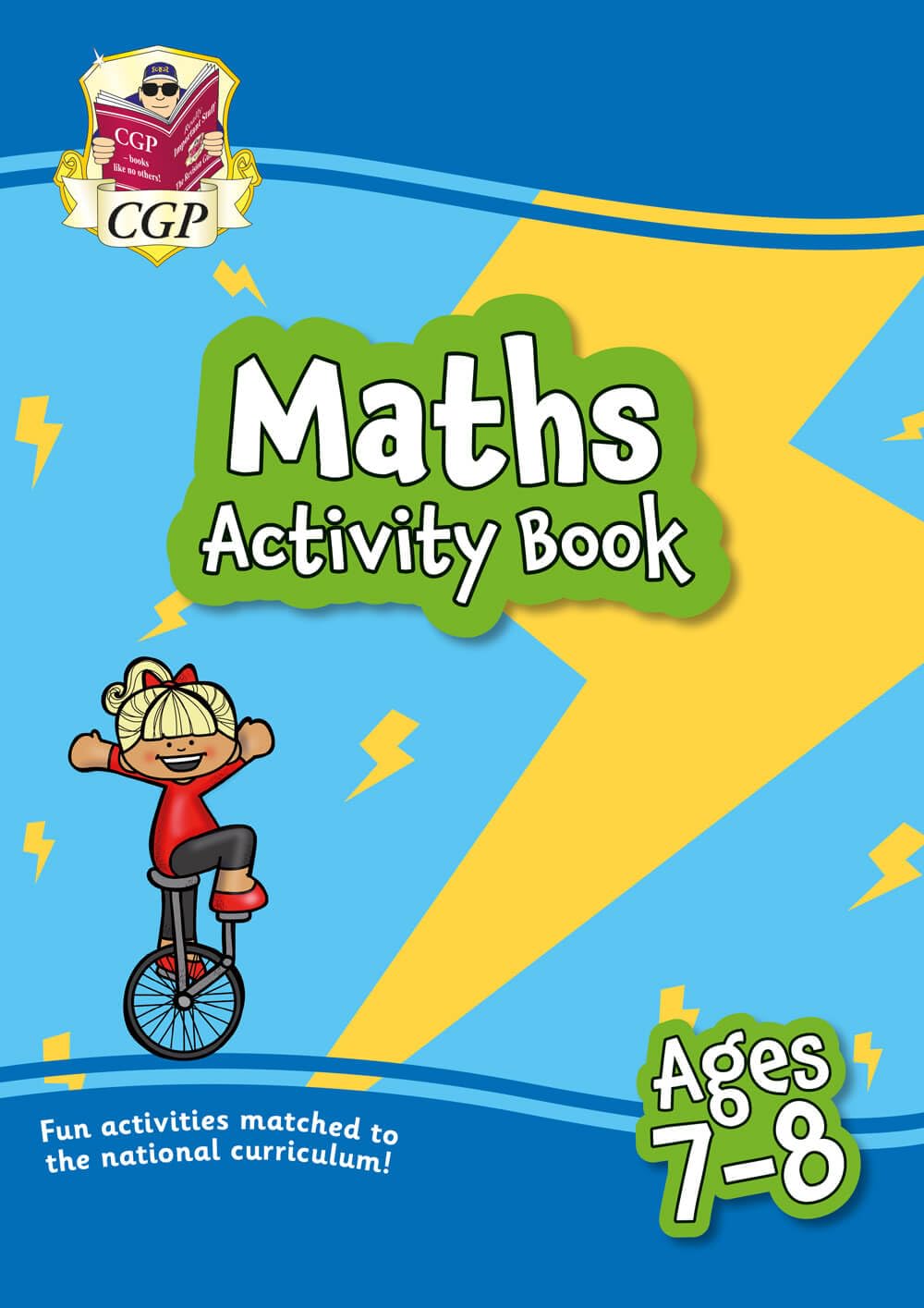 CGP New Maths Activity Book for Ages 7-8 (Year 3) | Practice at Home | Paperback