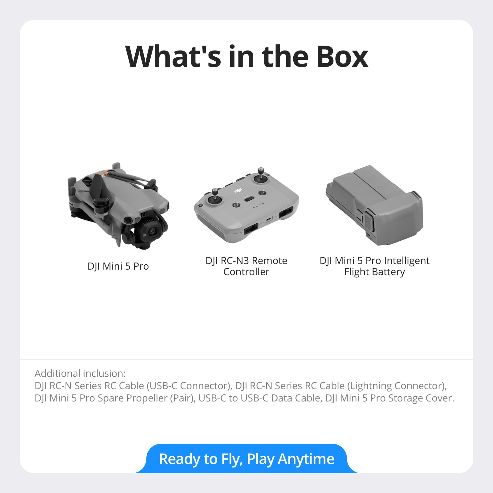 DJI Mini 5 Pro - Ultra-Light Foldable Drone with 1-Inch CMOS Camera & 4K HDR Video 3