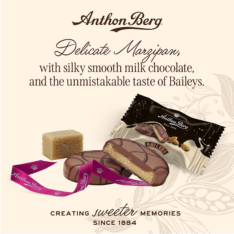 Anthon Berg Baileys Treats – Mit Milchschokolade überzogenes Marzipan mit Baileys-Geschmack, 175 g 3