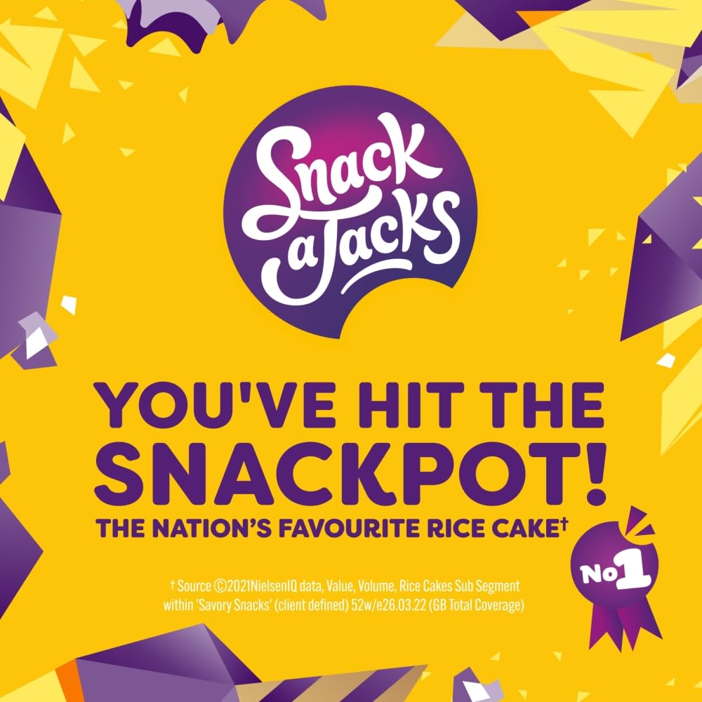 Snack a Jacks Crispy Sour Cream and Chive Snacks, 19 g (Pack of 5) 19