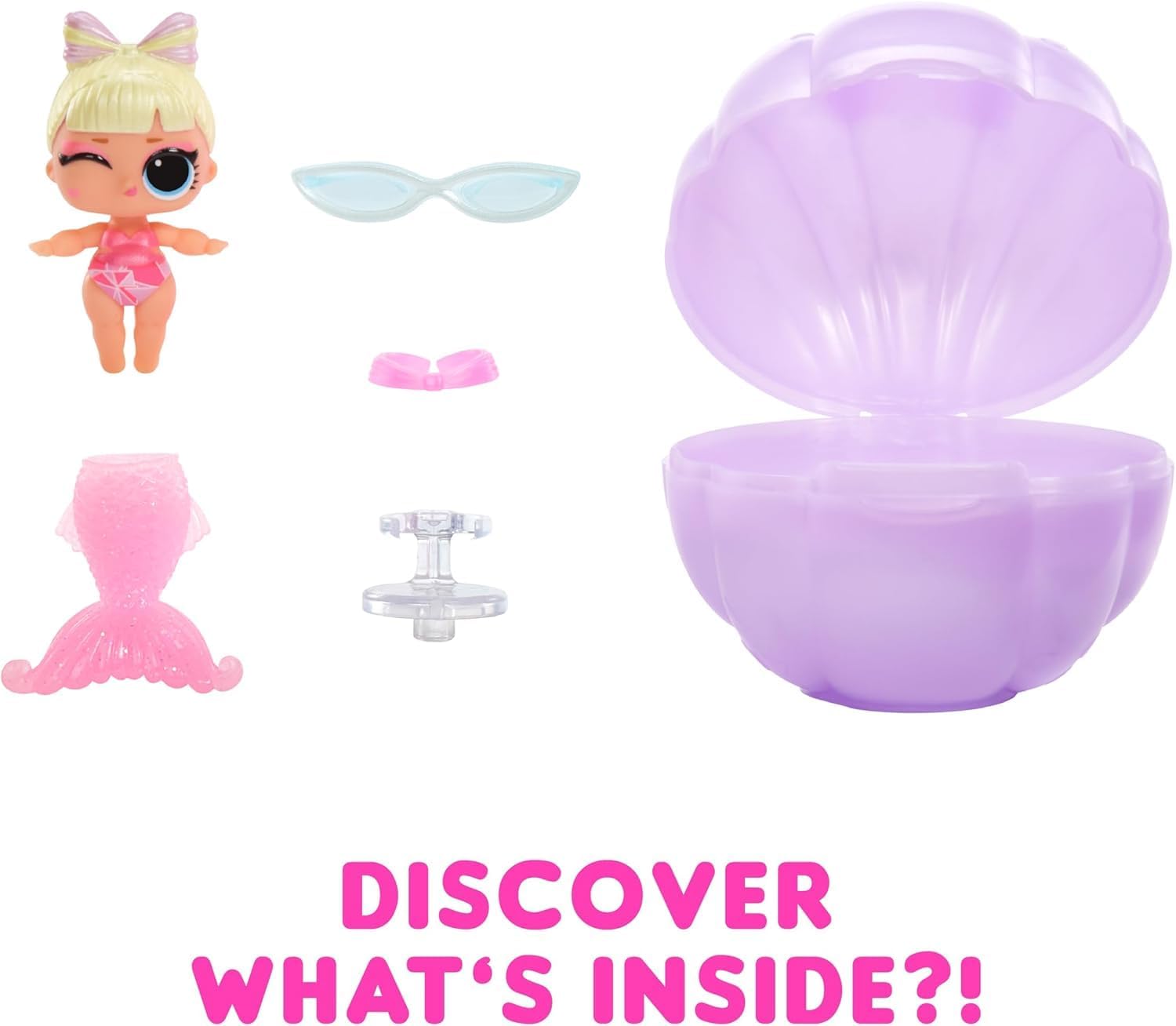 L.O.L. Surprise! Mermaids Baby Sisters - Colour-Changing Tails, 8 Random Dolls 5