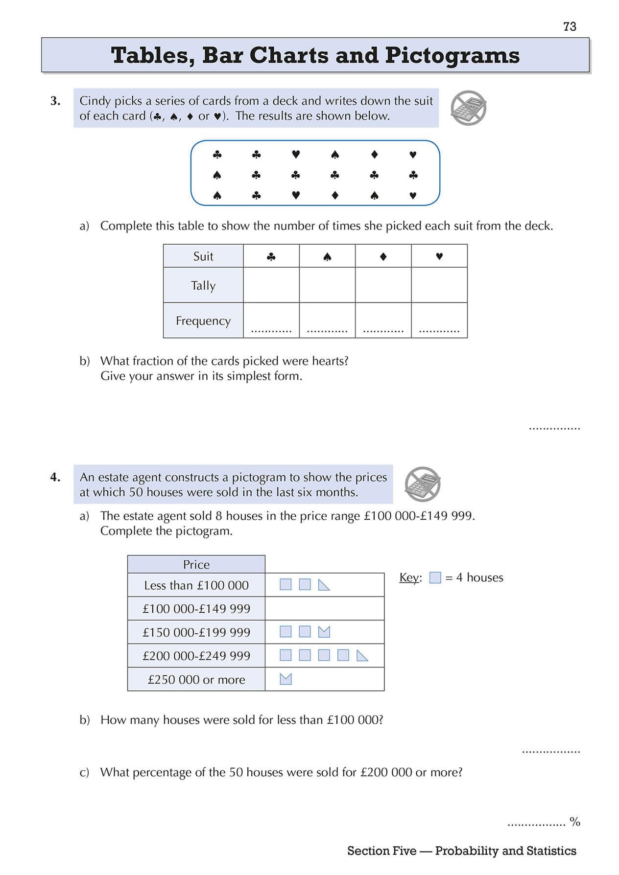 CGP KS3 Maths Targeted Workbook - Year 7 Practice Questions | Paperback | 96 Pages 6