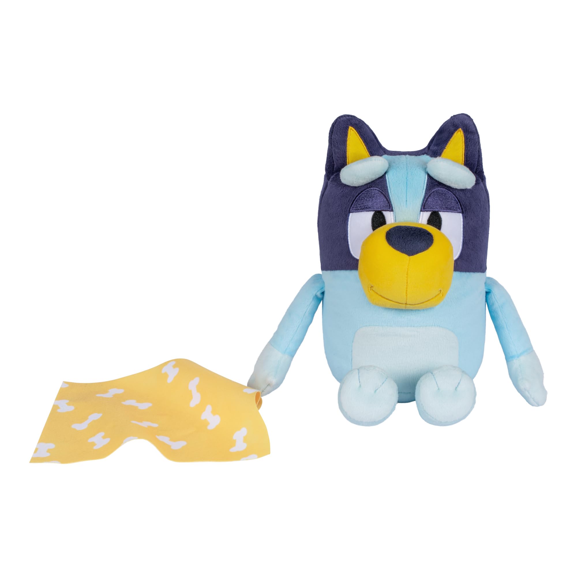 Bluey Sleepy Time 13 Inch Plush with Blanket - Press Tummy to Hear 7 Phrases & Theme Song 4
