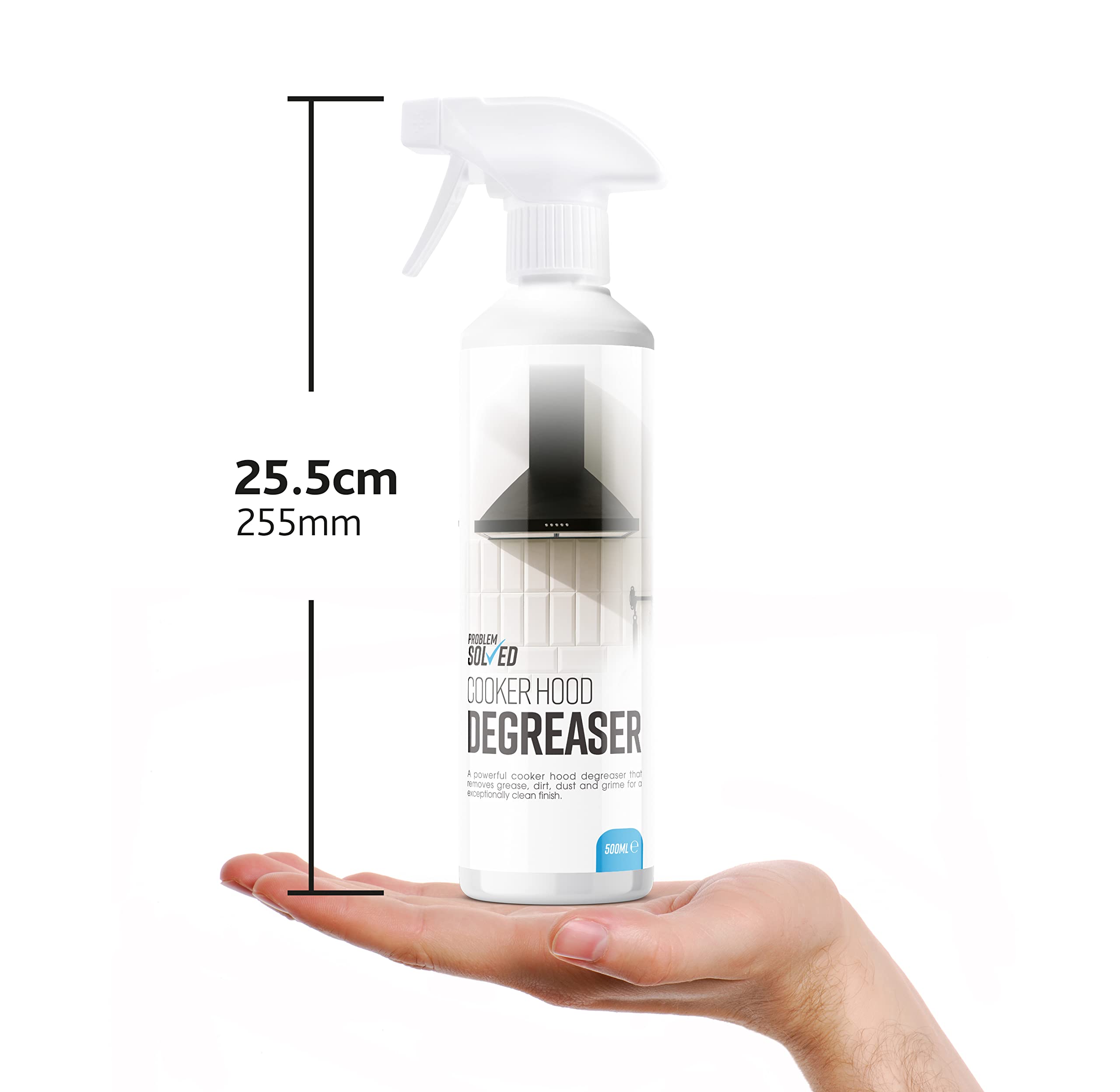 Problem Solved Cooker Hood Cleaner & Degreaser - Powerful Grease Removal | 500ml Liquid