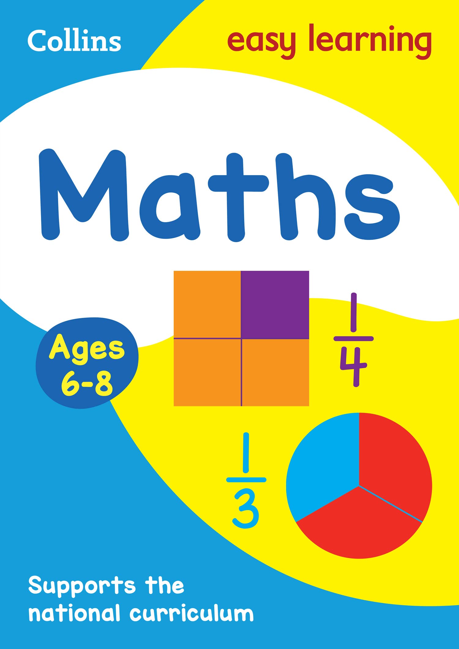 Collins Easy Learning KS1 Maths Book for Ages 6-8 | Arithmetic Practice | Paperback