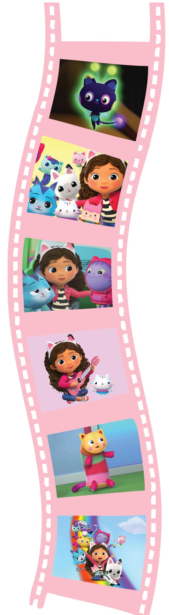 Lexibook Gabby's Dollhouse Story Projector & Torch Light - 24 Images, 3 Discs, Ages 3+ 4