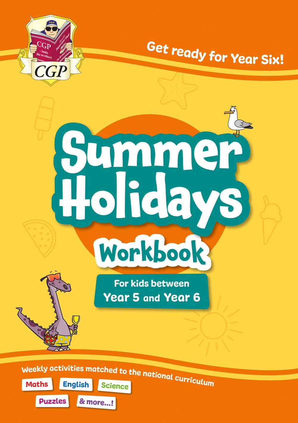 CGP Summer Holidays Activity Workbook - Year 5 to Year 6 Transition | Paperback | 64 Pages 1