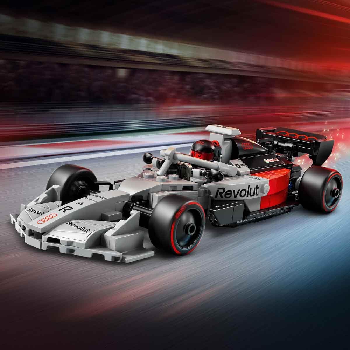 LEGO Speed Champions Audi Revolut F1 Team R26 Race Car Building Set | Model 77259 | Ages 10+