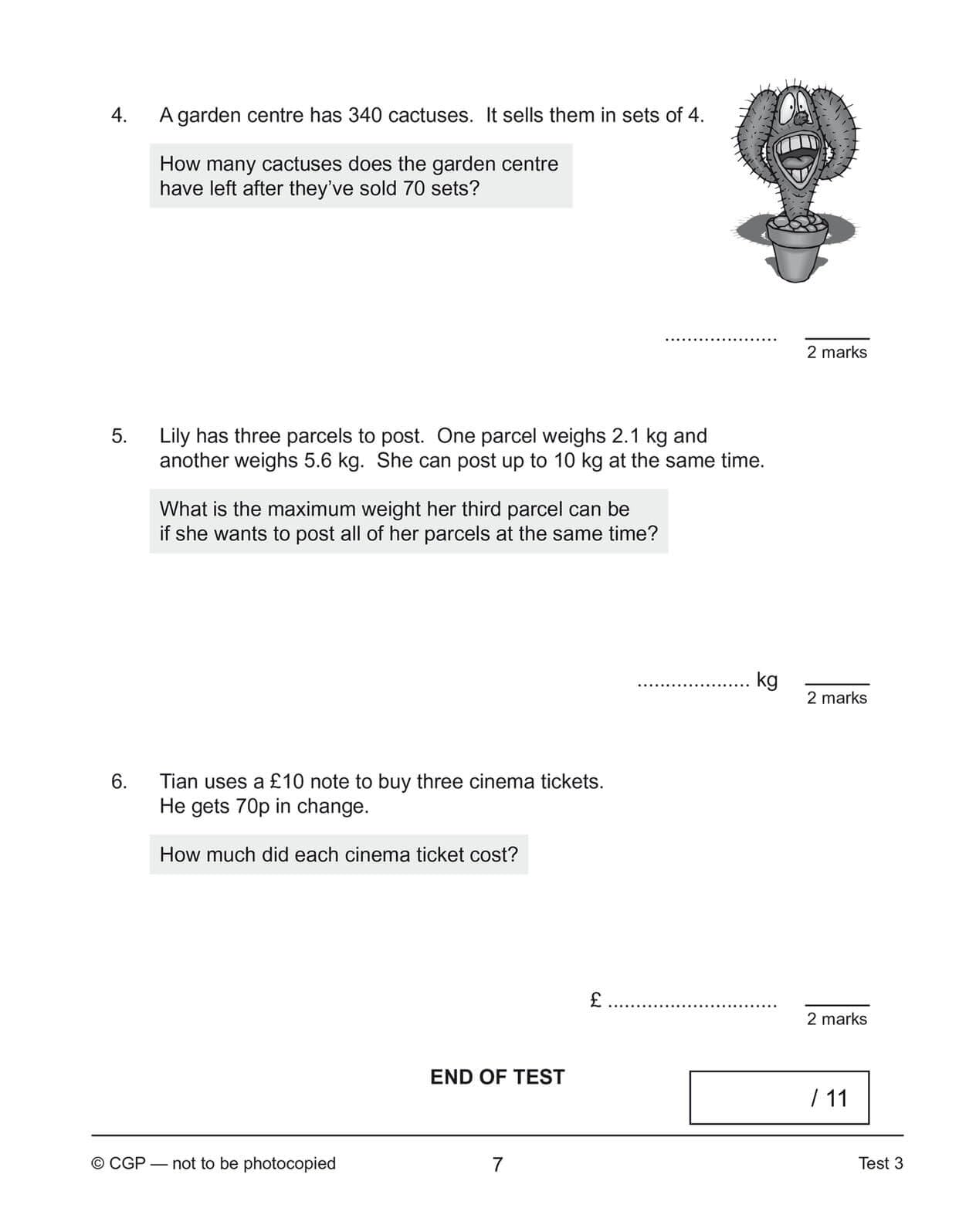 CGP New KS2 Maths 10-Minute Tests: Problem Solving - Year 5 | Paperback | Ages 8-10 3