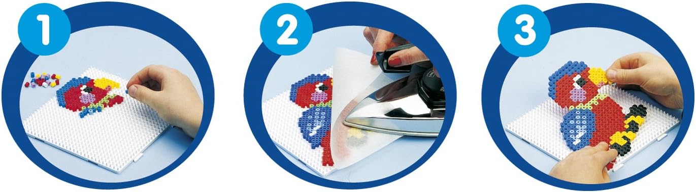 Hama Beads - Glow in the Dark Midi Beads for Creative Craft Projects 3