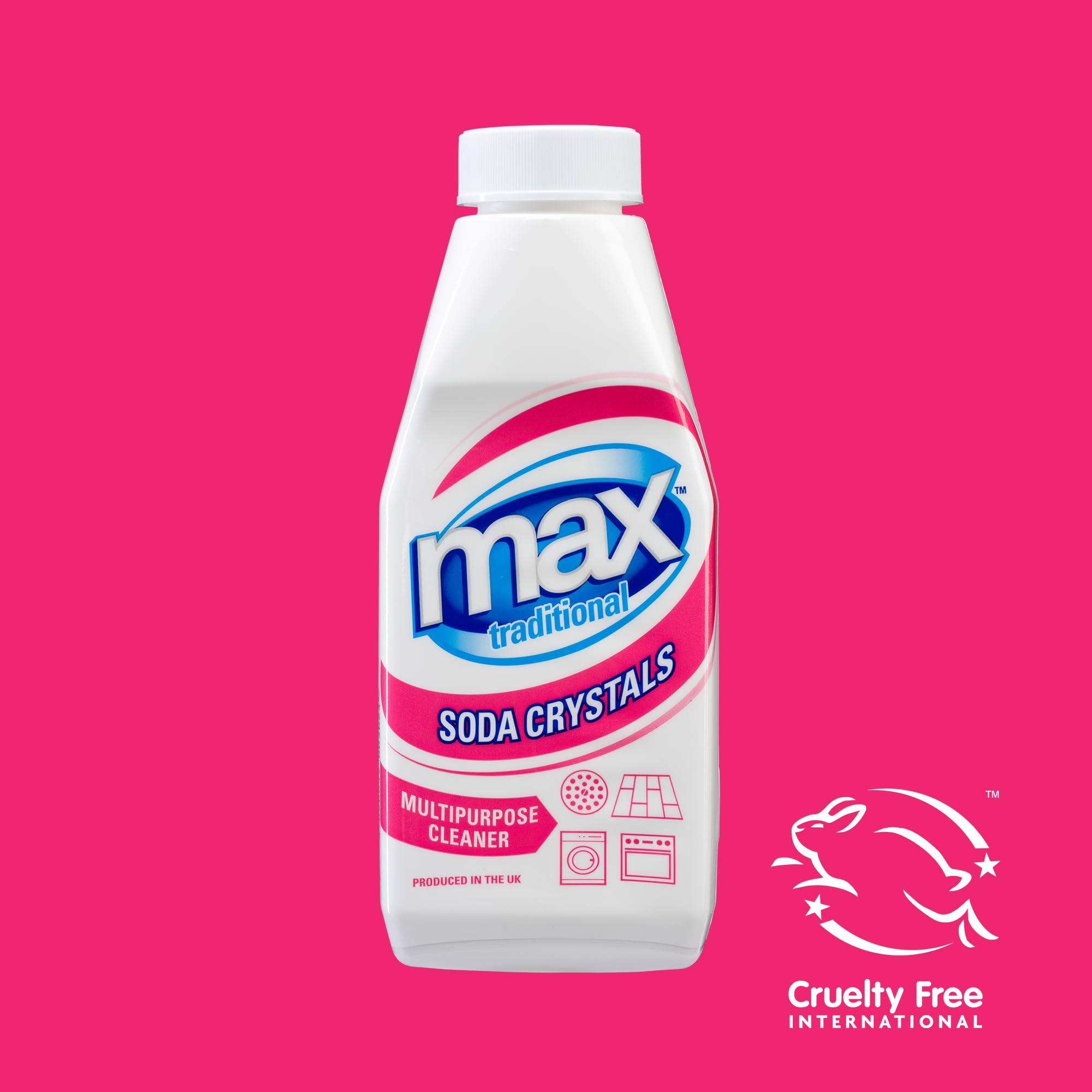 Max Traditional Soda Crystals - 500g | Natural All-Purpose Cleaner for Home & Outdoor Cleaning 3