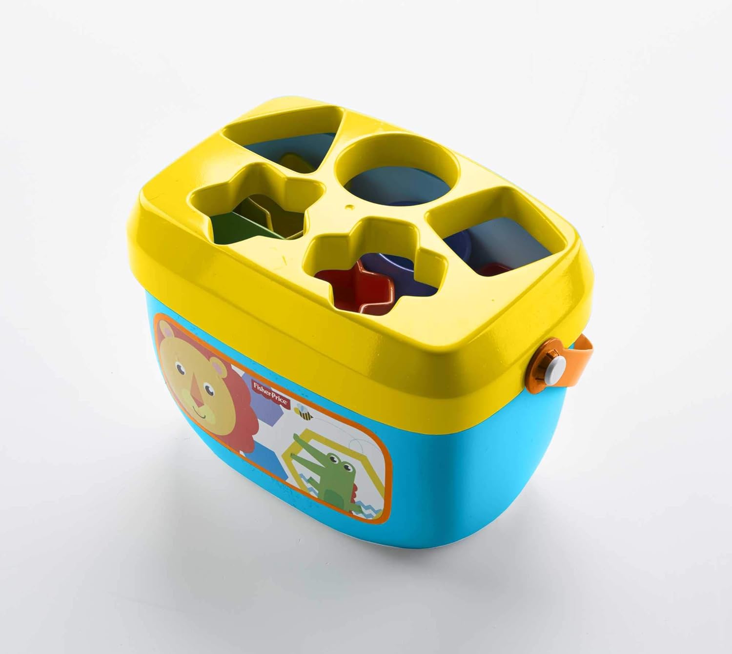 Fisher-Price Babys erste Bausteine ​​– Spielzeug zum Formensortieren und Stapeln für Kinder ab 6 Monaten 5
