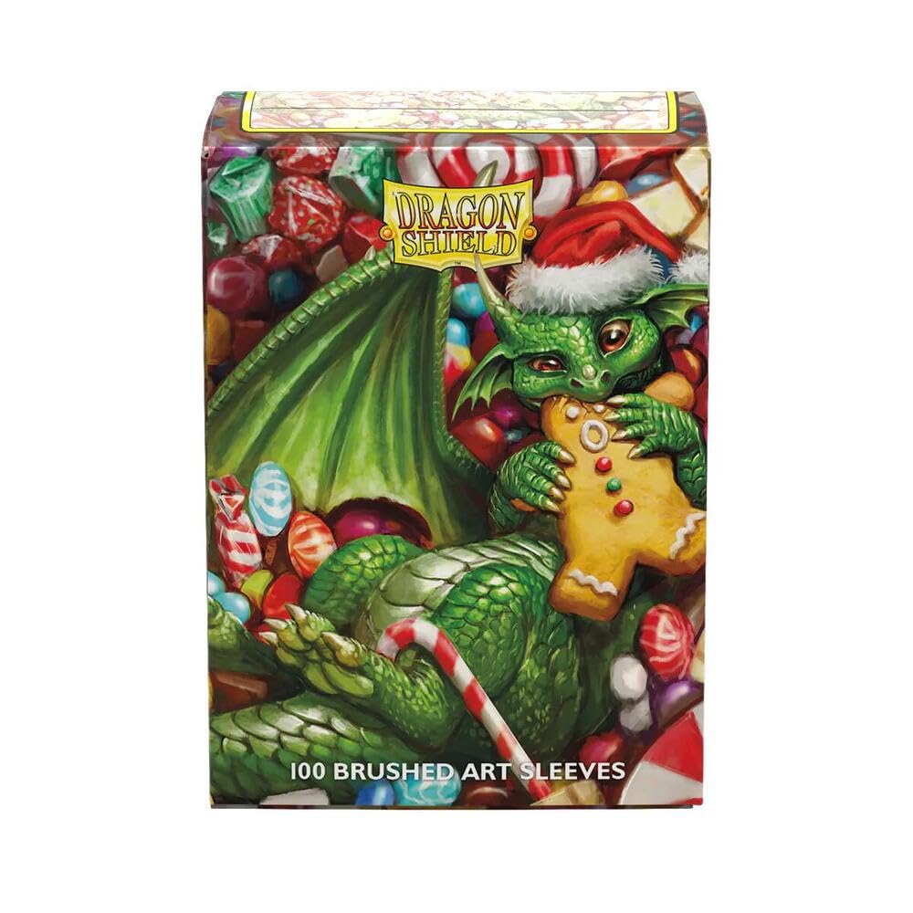 Dragon Shield Brushed Art - Christmas 2024 Card Sleeves (100 Count) 3
