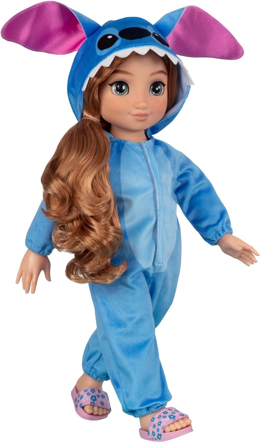 Disney ILY 4EVER Stitch 45cm Doll with Strawberry Blonde Hair - Fashion Playset for Girls 6+