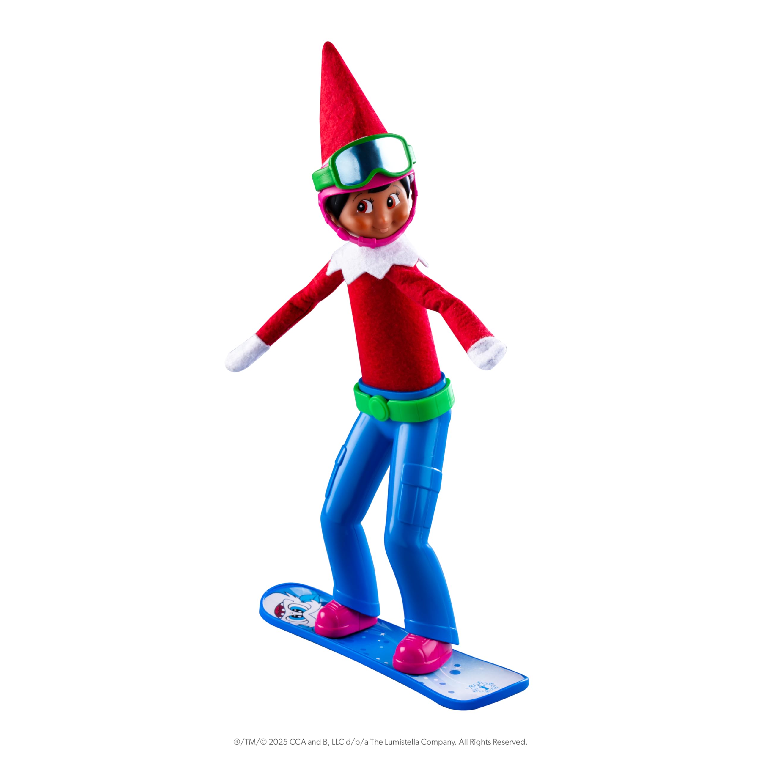 The Elf on the Shelf MagiFreez Swish and Sleigh Snowboard Set - Snowboard E 2