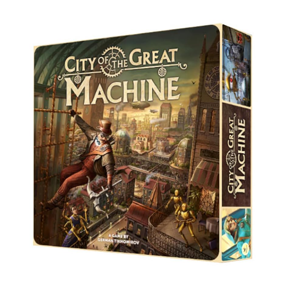 CrowD Games City of The Great Machine: Stand-In Heroes Brettspiel-Erweiterung 6