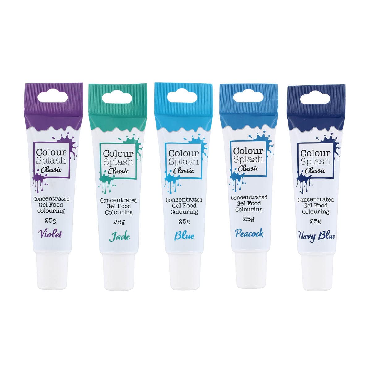 Colour Splash - Blues Food Colouring Gels 5 Pack 4