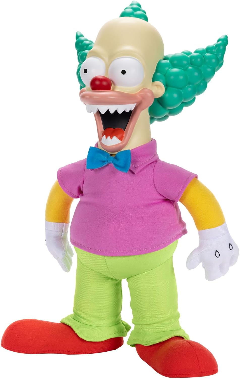 The Simpsons Talking Krusty Doll Plush - 16" Tall, Pull-String Interactive Toy by Jakks Pacific 6