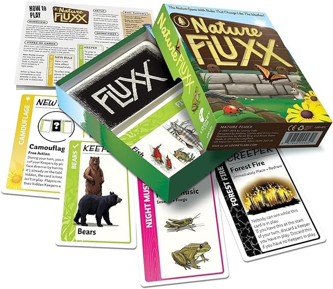 Looney Labs Nature Fluxx Card Game