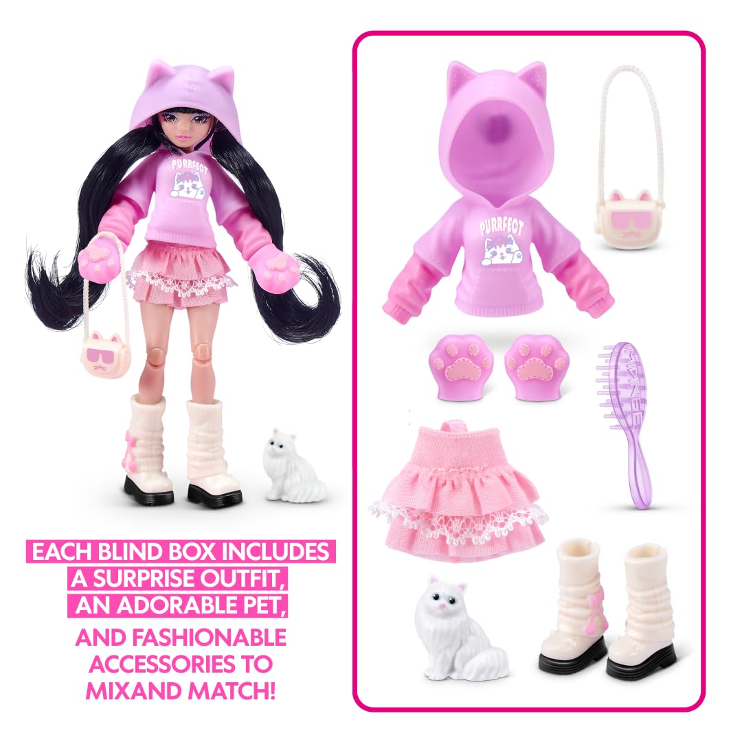 MINNEE Fashion Doll Blind Box Surprise Collectible Doll | 4 Inch Size | 16 Articulation Points 5