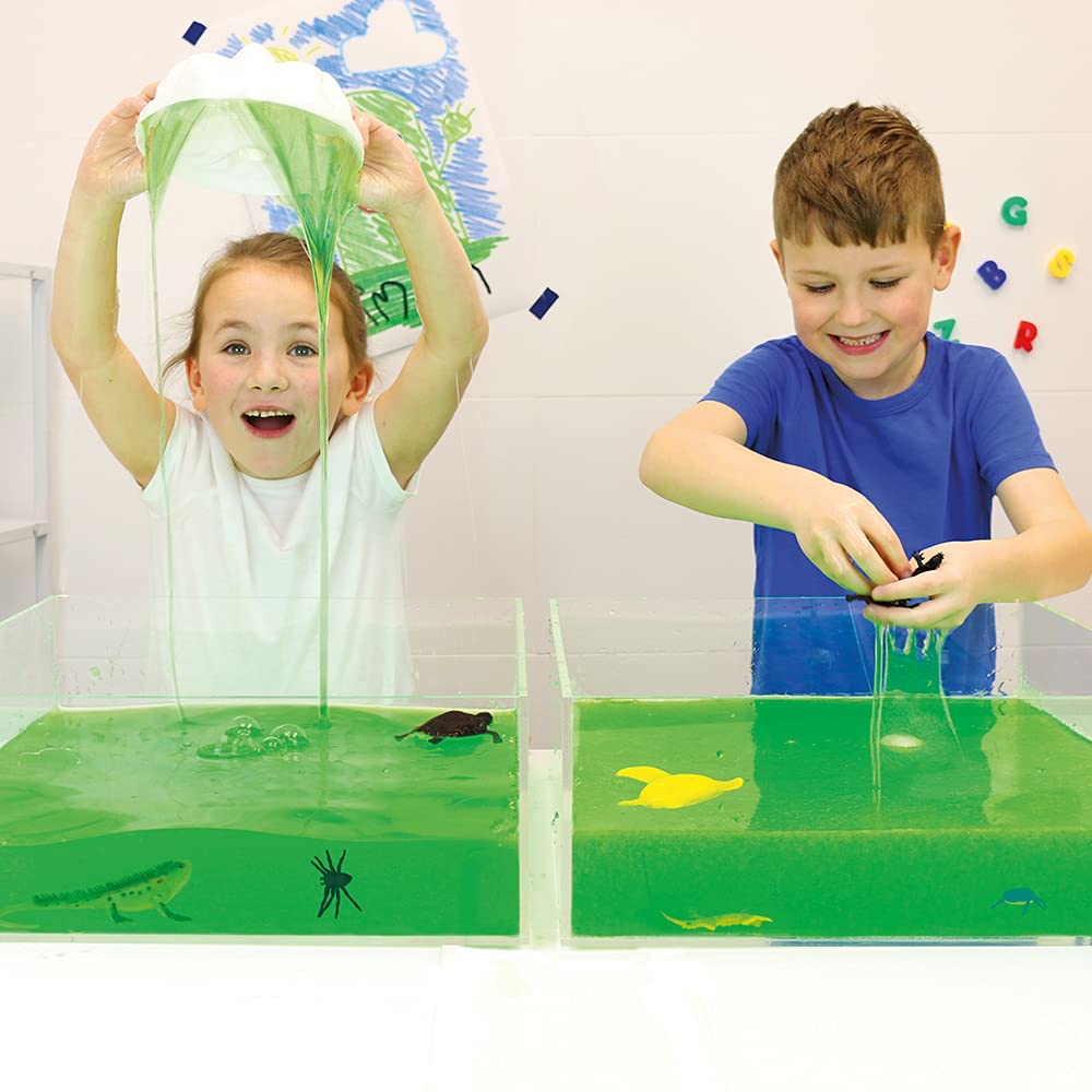 Zimpoi Slime Play Kit - Create 2L of Oozy Goo, Biodegradable & Skin Safe, 3+ Years 4