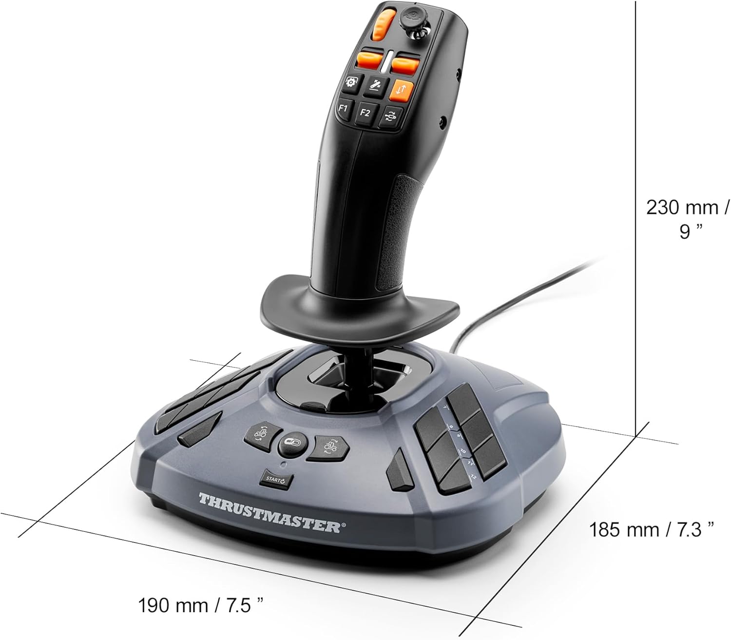 Thrustmaster SimTask FarmStick - High-Precision Farming Simulation Joystick for PC 4