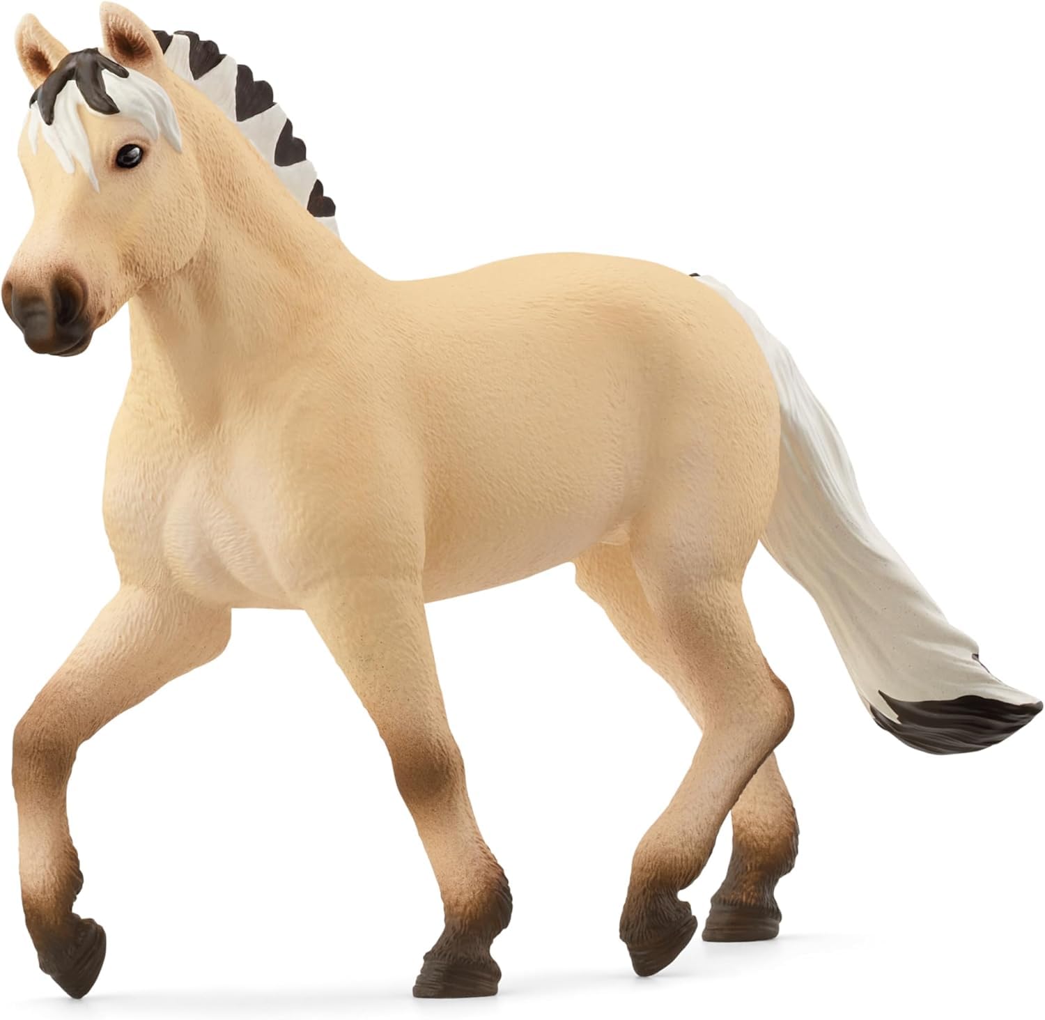 SCHLEICH Norwegian Fjord Horse Mare Figure 13980 | Ages 3+ | Cream 1
