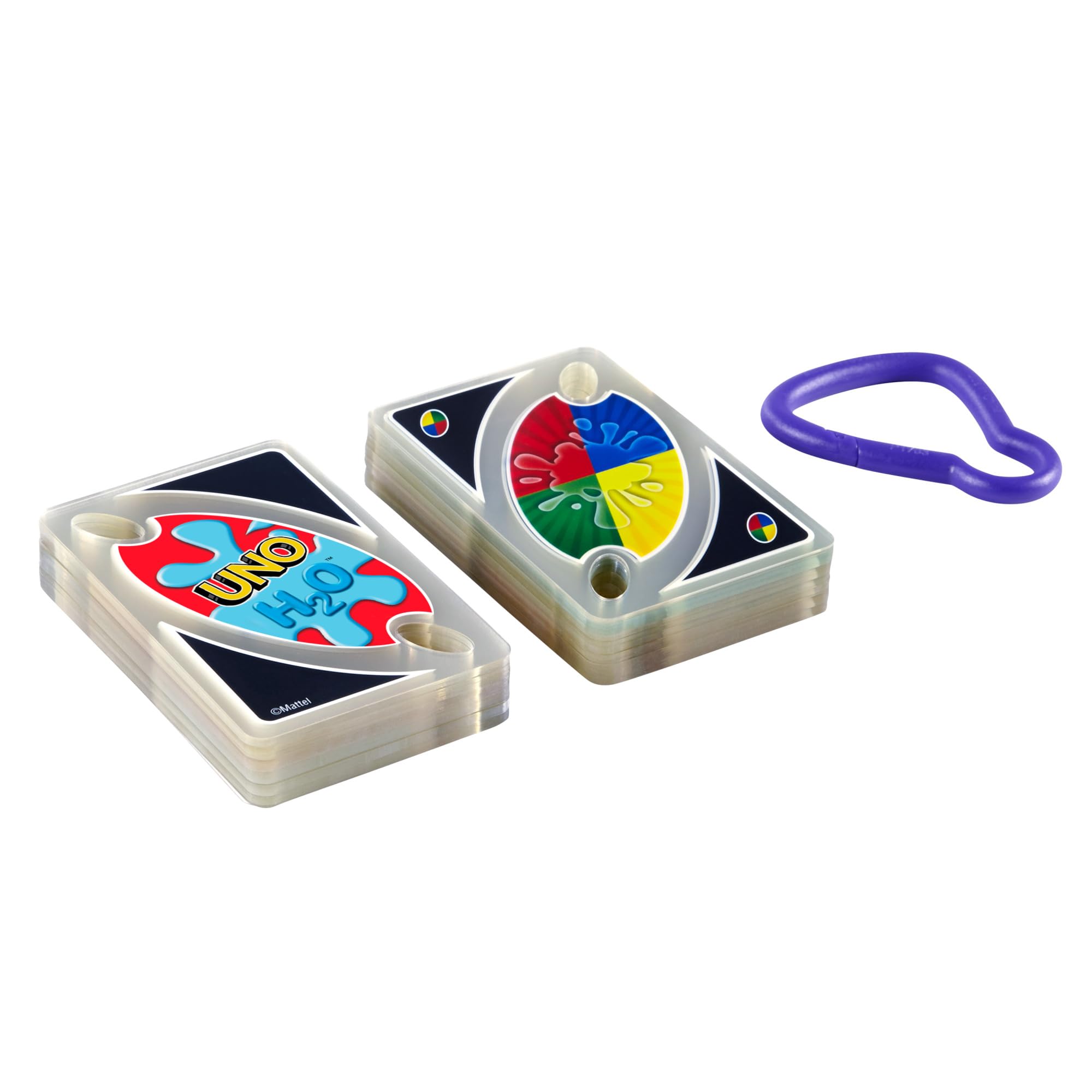 Mattel Games UNO H2O To Go Card Game - Water Resistant Plastic Cards | 108 Cards | Unisex Children 7