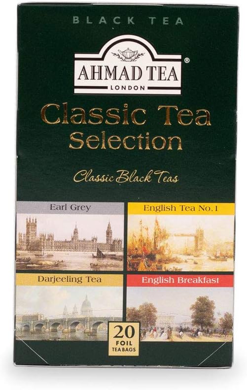 Ahmad Tea Twelve Teas Collection - 60 Tea Bags with Black, Green & Fruit Flavoured Teas 8