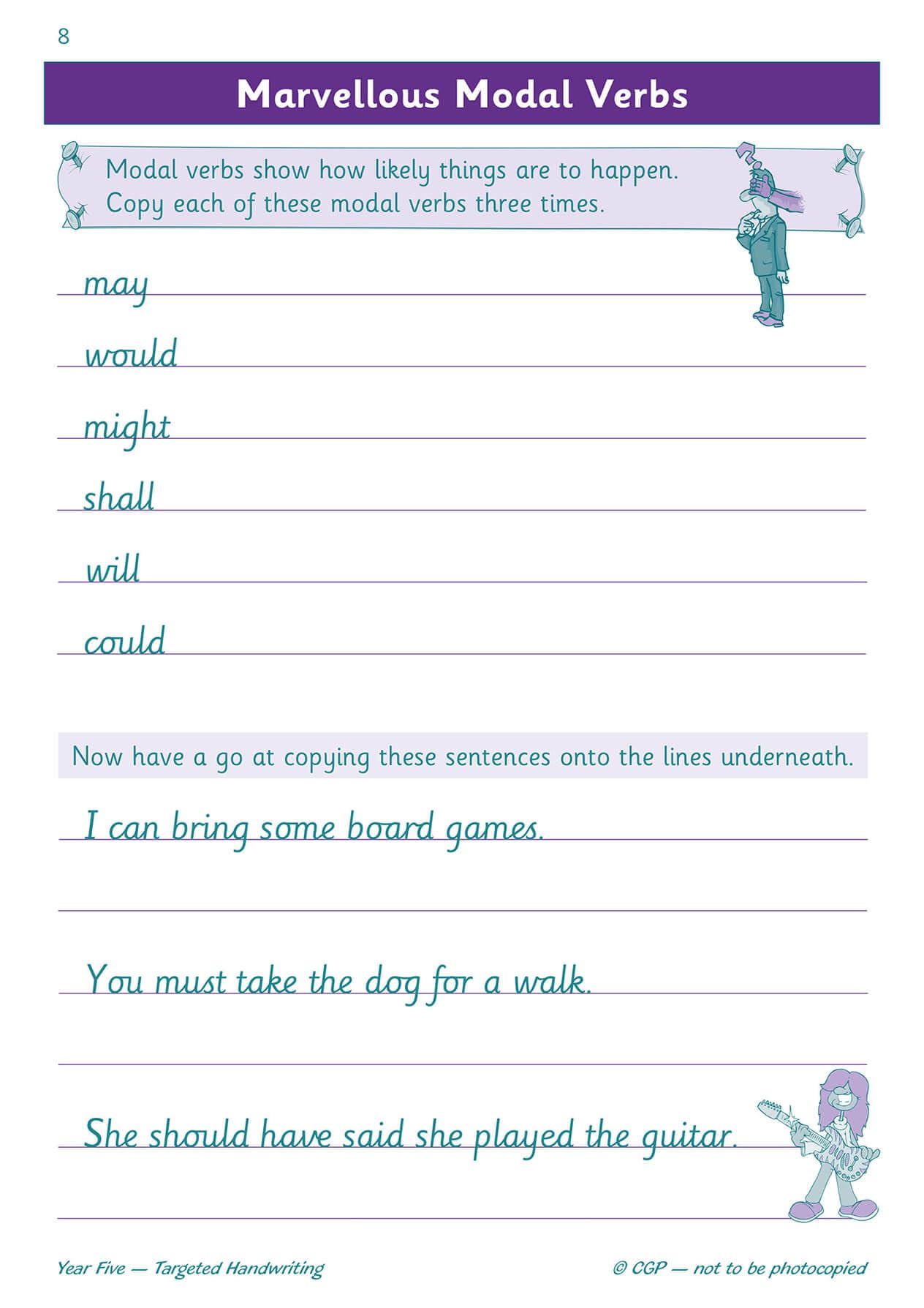 CGP KS2 English Targeted Practice Book - Handwriting Year 5 | Ideal for Catch-up & Home Learning 3