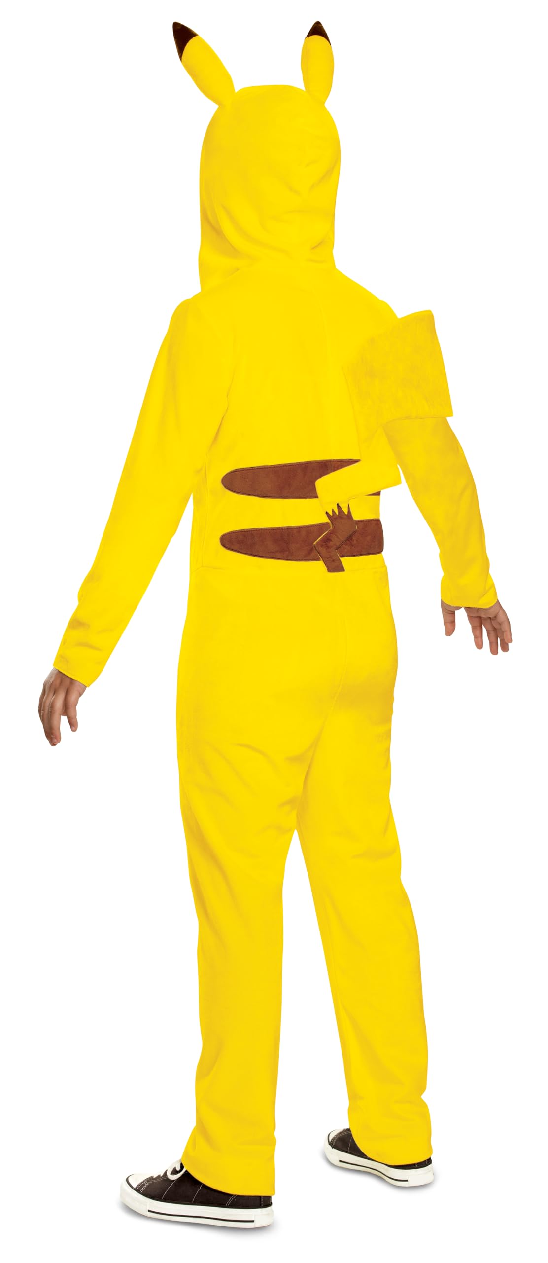 Disguise Pokémon Pikachu Costume - Kids Jumpsuit with Dimensional Hood 4