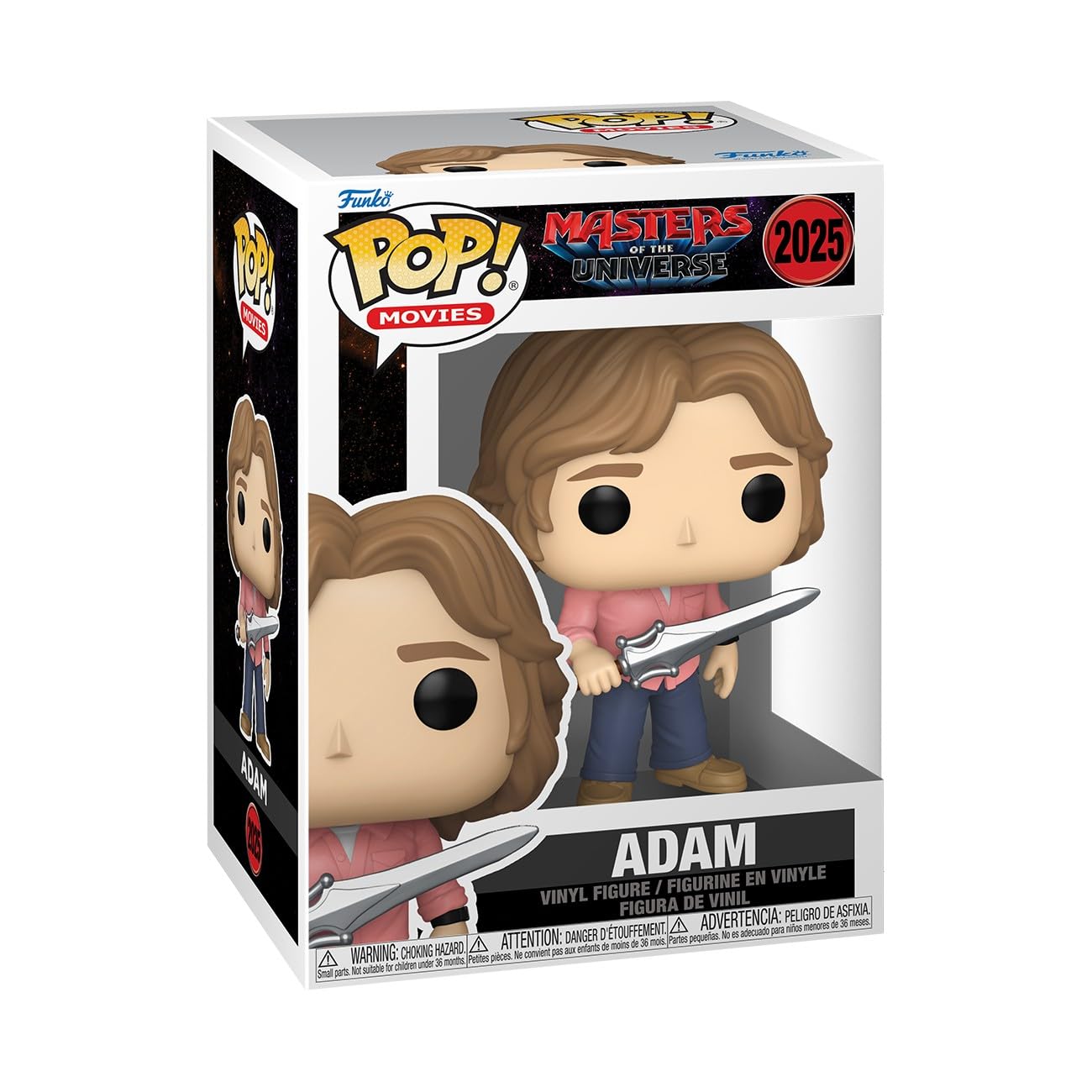 Funko POP! Movies: Masters of the Universe - Adam Collectible Vinyl Figure | Approx 3.75 in
