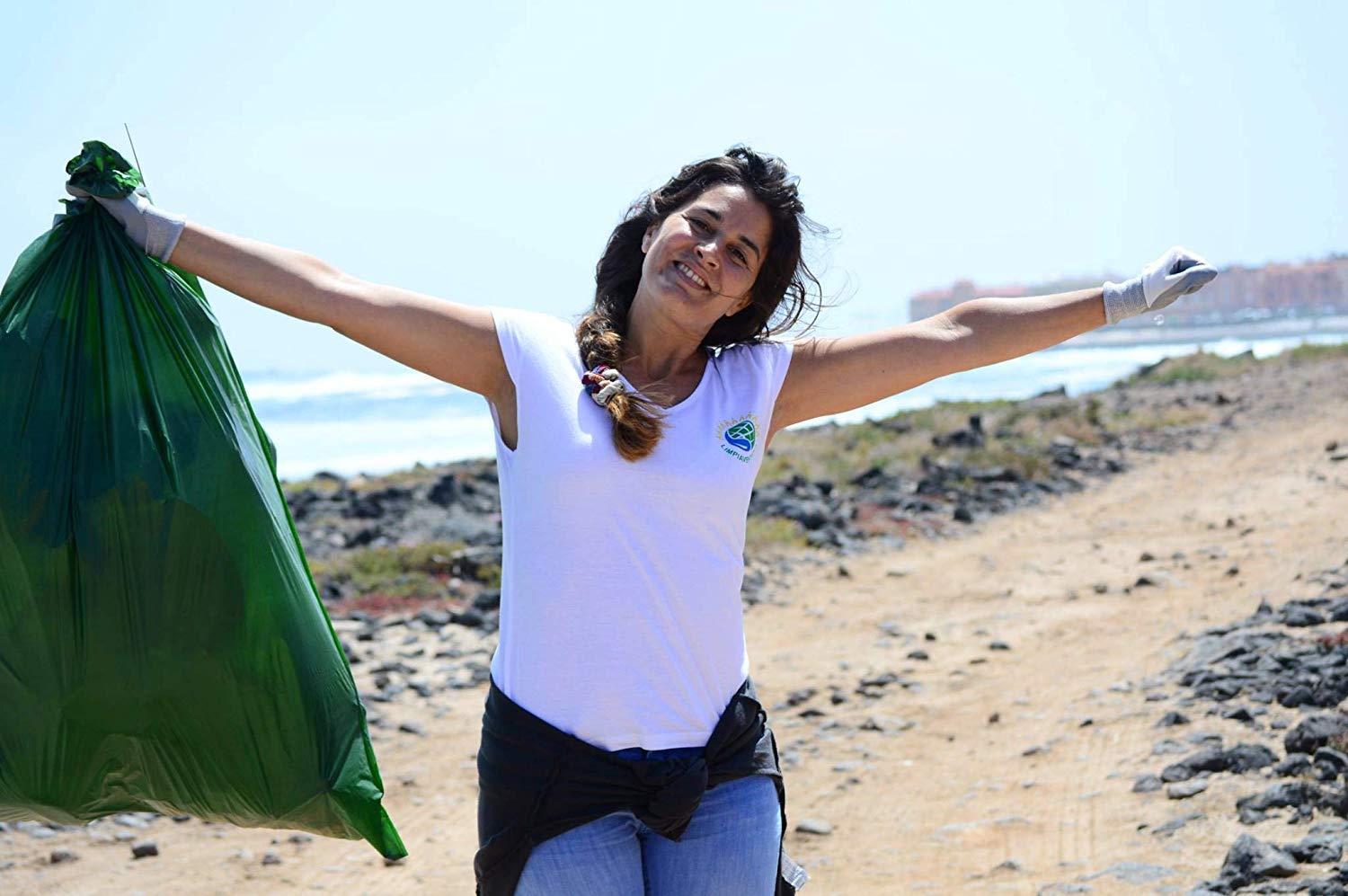 Relevo Heavy Duty 100% Recycled Bin Liners - 50L, 10 Bags 3