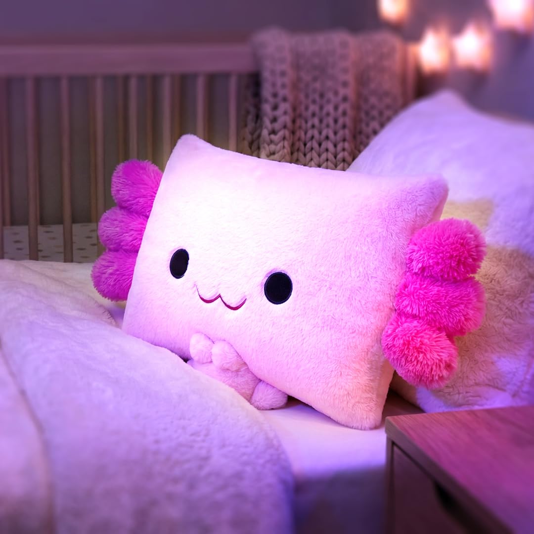 Pillow Peeps Axolotl Soft Doll - 14 inch Plush Toy | Ages 0+ 2