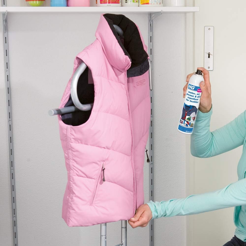 HG - 4-in-1 Textile Protector Water, Oil, Grease & Dirt Repellent Spray 300ml 5