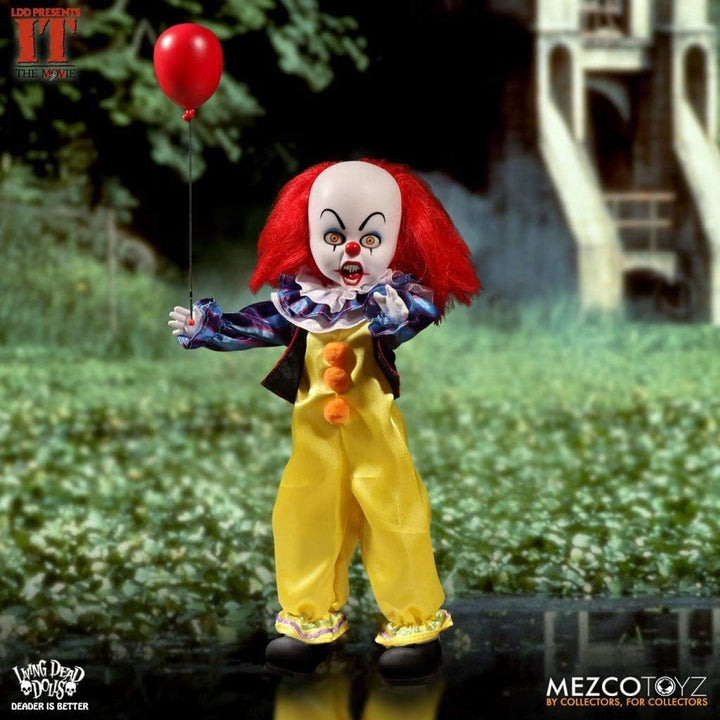 Living Dead Dolls Pennywise Action Figure - 10" Collectible with Articulation