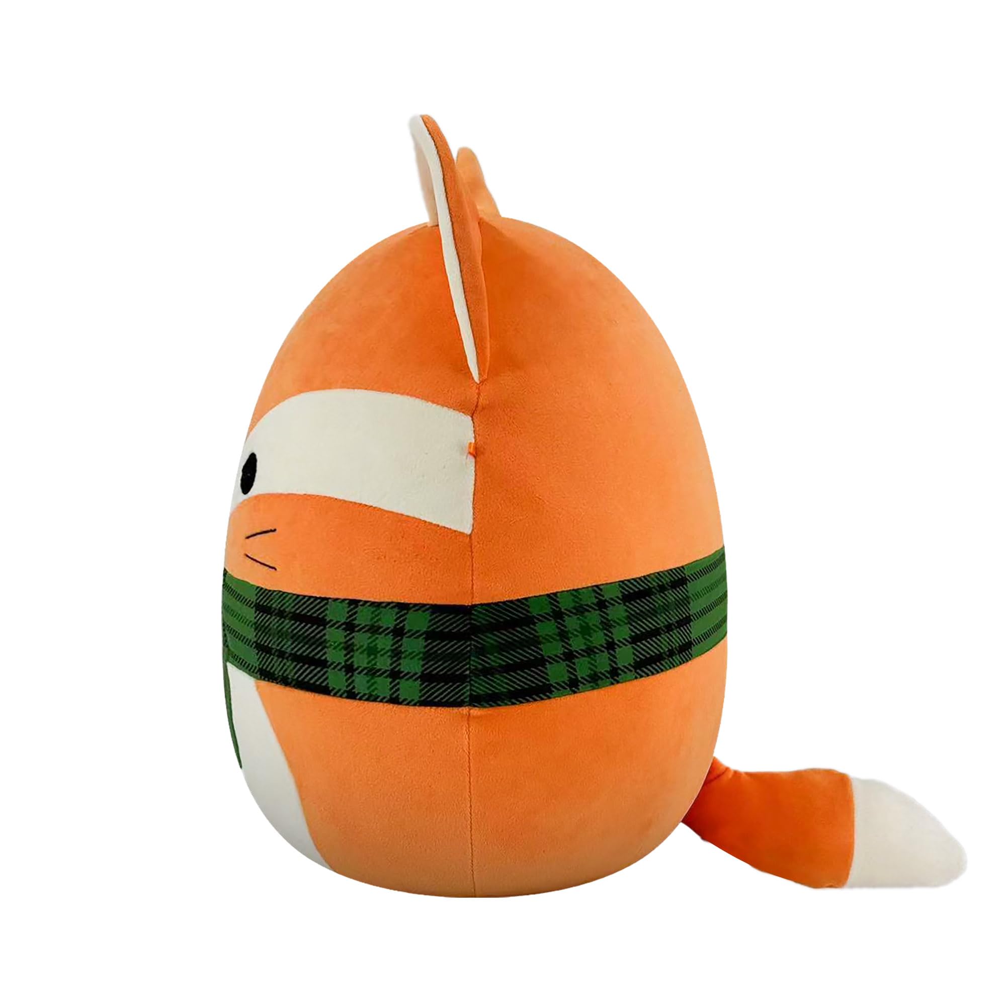 Squishmallows James the Orange Fox 14" Plush - Amazon Exclusive with Plaid Scarf 13