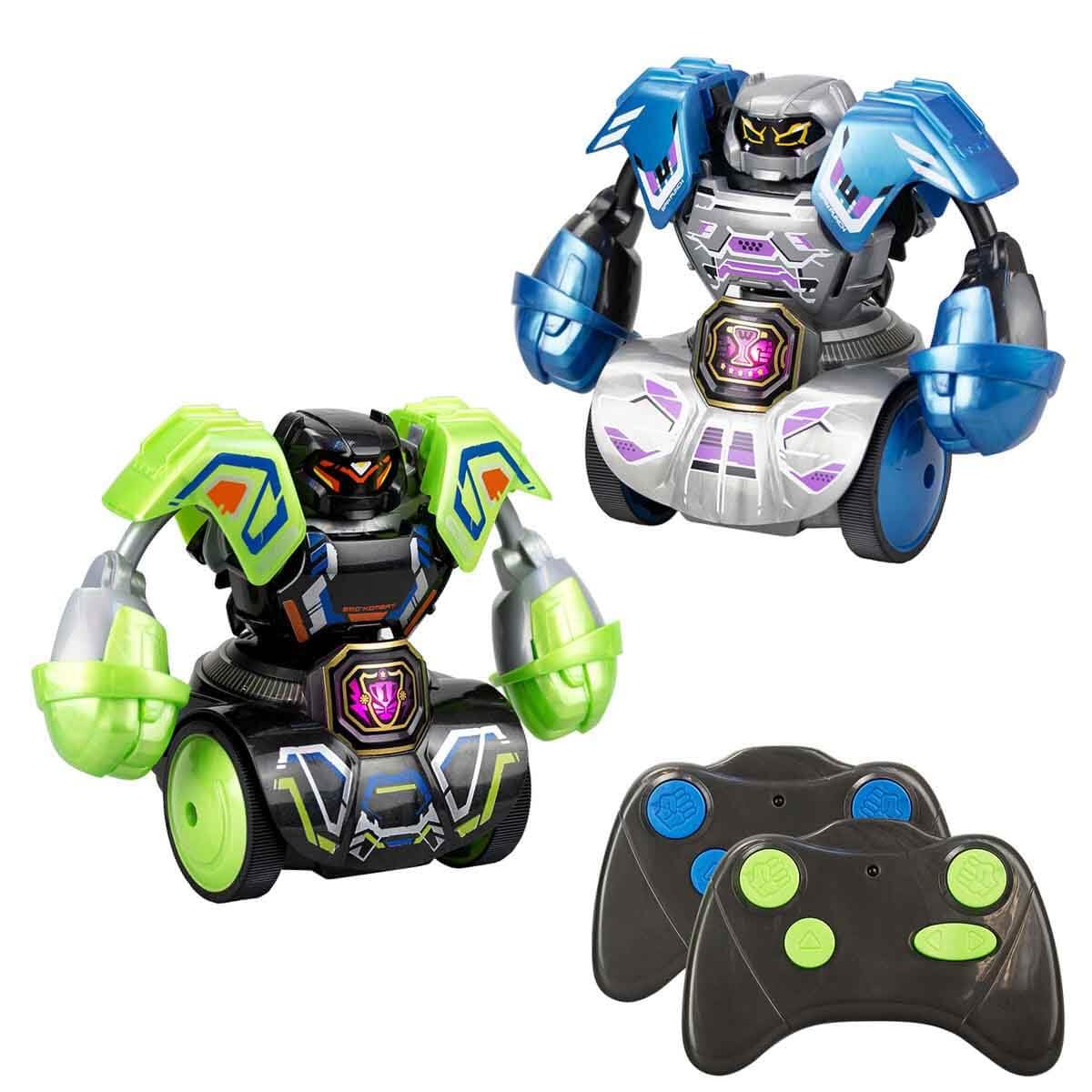 SilverLit YCOO Robo Kombat Tornado - Interactive Robot Fighting Playset with 360° Spin, Ages 5+