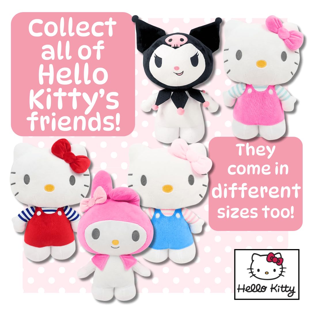 Hello Kitty Kuromi Plush Toy - 15cm Sitting Soft Stuffed Animal for Collectors 4