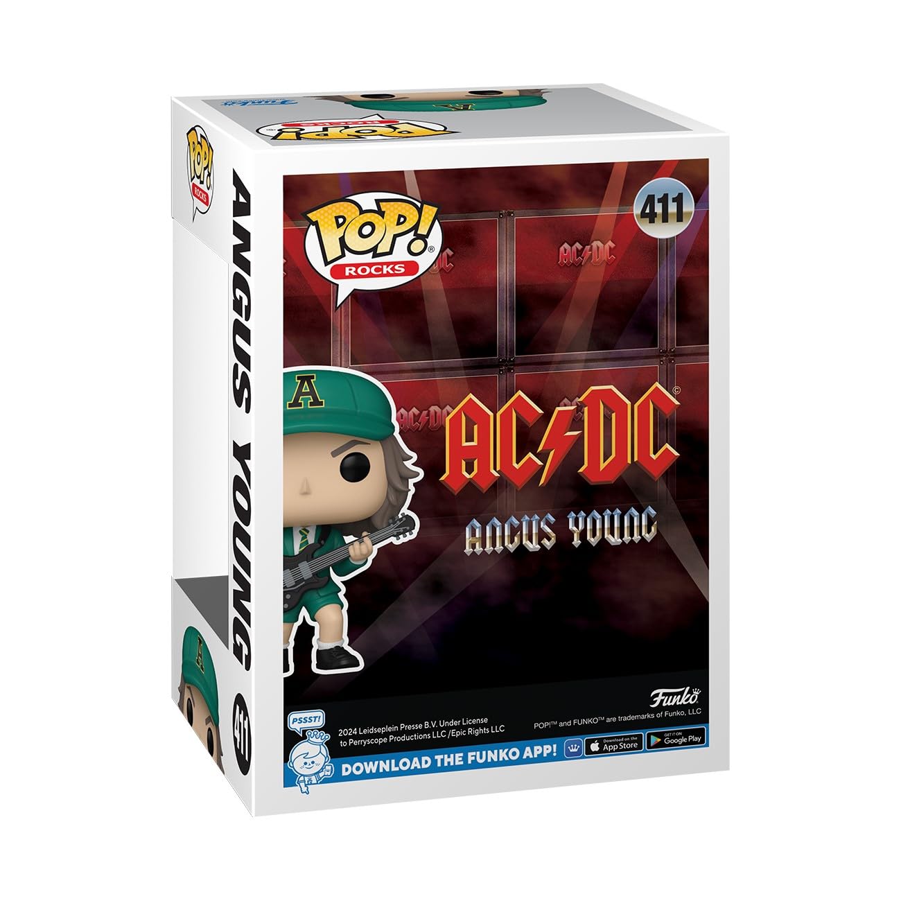 Funko Pop! Rocks: AC/DC - Angus Young (Green) Vinyl Figure 5