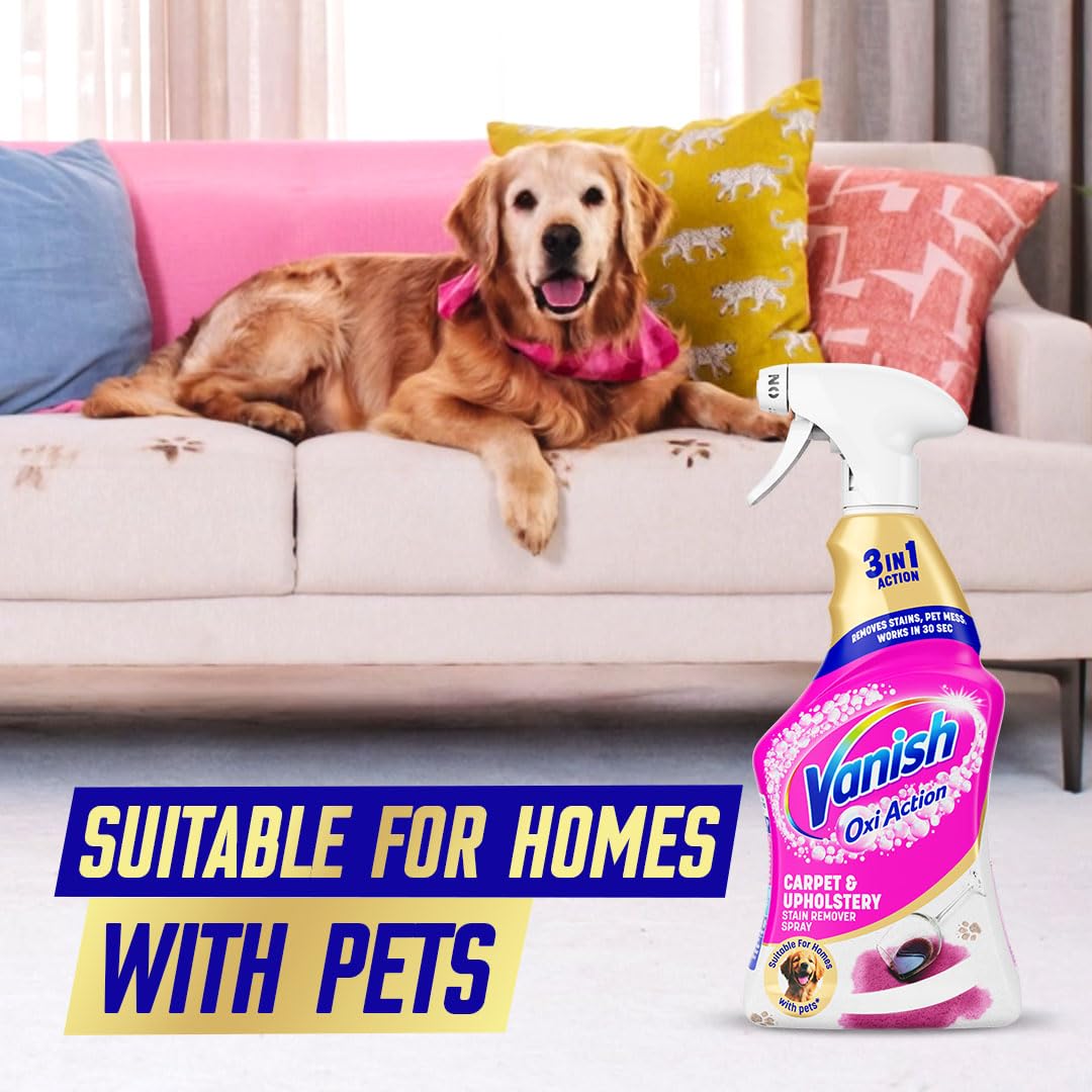 Vanish - Oxi Action Carpet & Upholstery Stain Remover Spray 500ml 12