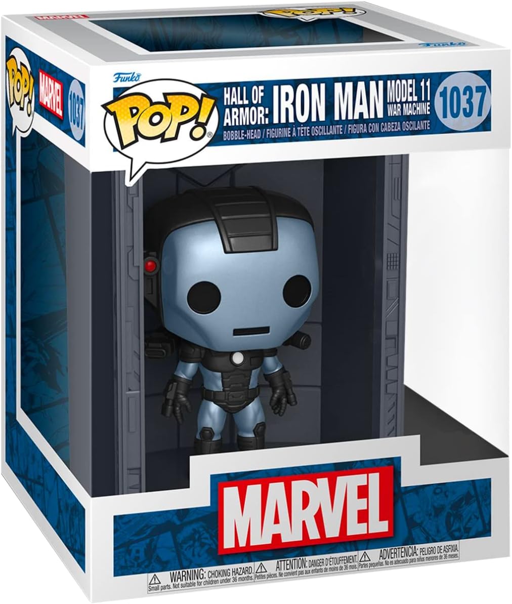 Funko Pop! Deluxe Marvel Avengers - War Machine Vinyl Figure (64805) 9